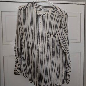 Womens Lucky Brand Striped Blouse